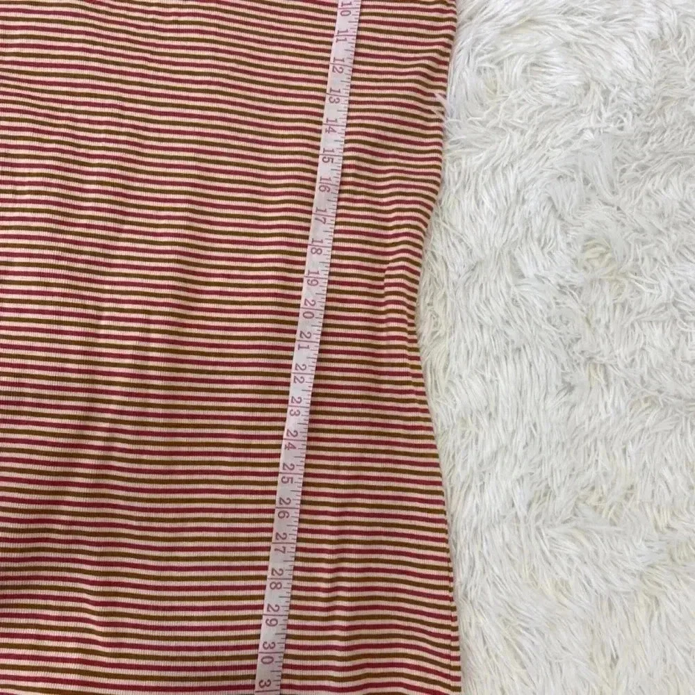 Madewell Swingy Tee Dress in‎ Stripe Size S